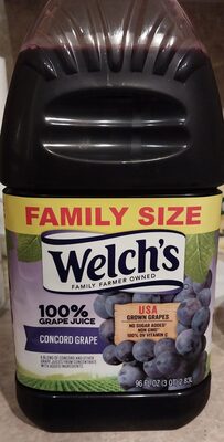 Welch's 96 Fl Oz 100% Juice - Concord Grape