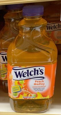Welch's 64 Fl Oz Juice Cocktail - Peach Medley