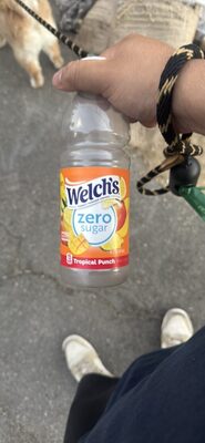 Welch's 16 Fl Oz Zero Sugar Drink - Tropical Punch