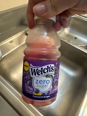 Welch's 10 Fl Oz Zero Sugar Drink - Concord Grape