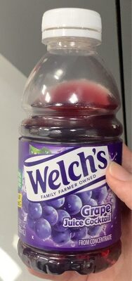 Welch's 10 Fl Oz Juice Cocktail - Grape