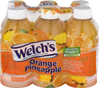Welch's 10 Fl Oz Juice Drink - Orange Pineapple (6 Pk)