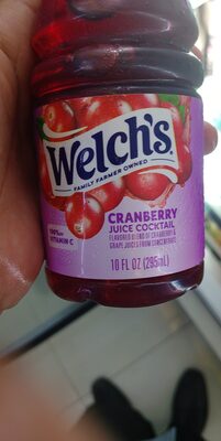 Welch's 10 Fl Oz Juice Cocktail - Cranberry