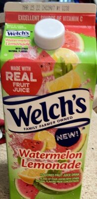 Watermelon Lemonade Flavored Fruit Juice Drink, Watermelon Lemonade