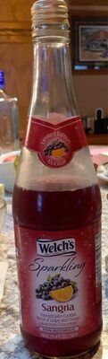 Welch's 25.4 Fl Oz Sparkling Juice Cocktail - Concord Punch