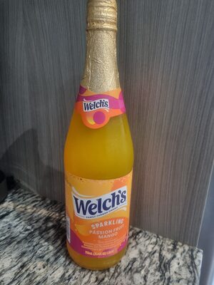 Welch's 25.4 Oz Sparkling Juice Cocktail - Passion Fruit Mango