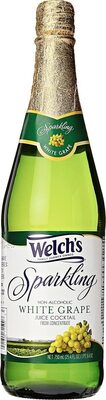 Welch's 25.4 Fl Oz Sparkling Juice Cocktail - White Grape