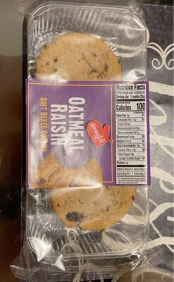 Oatmeal Raisin Soft Baked Cookies, Oatmeal Raisin