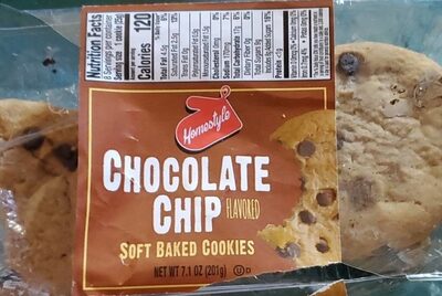 Chocolate Chip Flavored Soft Baked Cookies, Chocolate Chip
