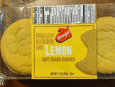 Lemon Soft Baked Cookies, Lemon