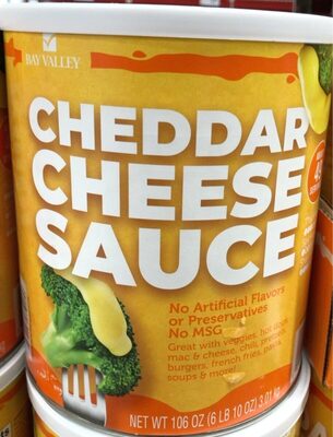 Cheddar Cheese Sauce, Cheddar Cheese
