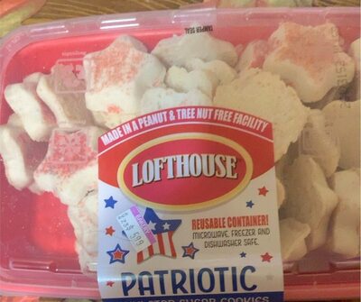 Patriotic Mini Star Sugar Cookies, Patriotic