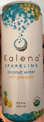 Sparkling Coconut Water With Pineapple, Pineapple