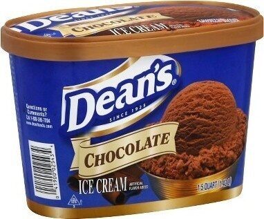 100% Real Premium Ice Cream, Chocolate