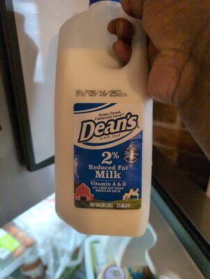 2% Reduced Fat Milk