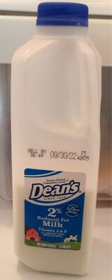 2% Reduced Fat Milk