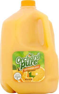 100% Orange Juice From Concentrate, Orange
