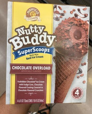 Superscoops Chocolate Overload Ice Cream, Chocolate