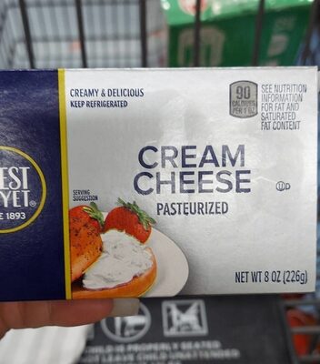 Pasteurized Cream Cheese