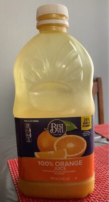 Orange Juice, Orange
