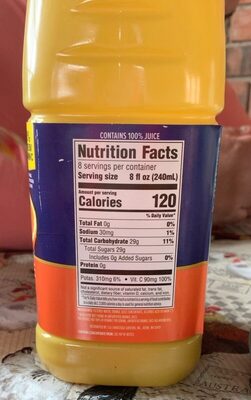 Orange Juice, Orange