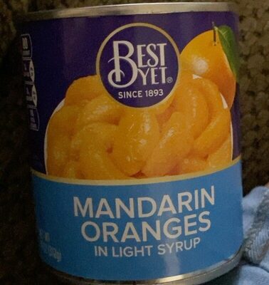 Mandarin Oranges In Light Syrup, Mandarin In Light Syrup