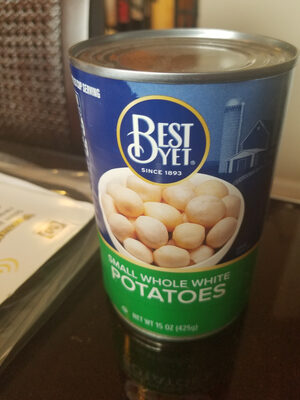 Small Whole White Potatoes