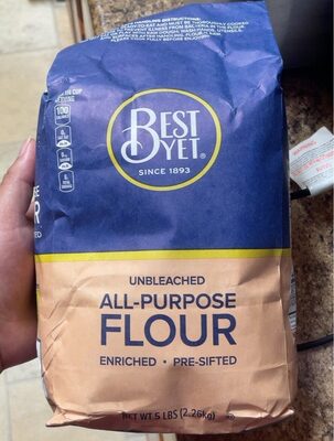 Enriched & Pre-Sifted Unbleached All Purpose Flour