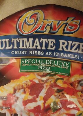 Special Deluxe Sausage, Pepperoni, Mushroom, Peppers, Onions Pizza, Special Deluxe