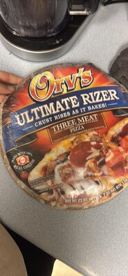 Three Meat Sausage, Pepperoni, Canadian Style Bacon Pizza, Three Meat