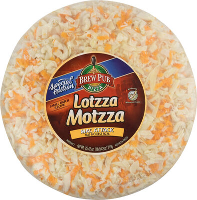 Mac Attack Mac & Cheese Pizza, Mac & Cheese