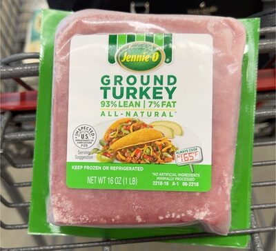 93% Lean | 7% Fat Ground Turkey