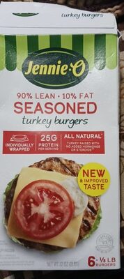 Seasoned Turkey Burgers