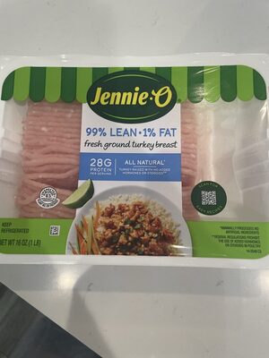 99% Lean | 1% Fat Ground Turkey Breast