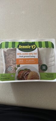 85% Lean 15% Fat Fresh Ground Turkey