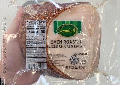 Oven Roasted Sliced Chicken Breast, Oven Roasted