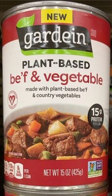 Be'F & Vegetable Plant-Based Soup, Be'F & Vegetable