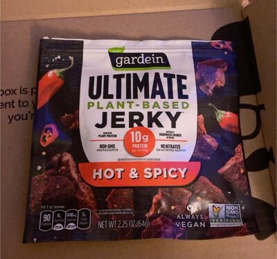 Hot & Spicy Ultimate Plant-Based Jerky, Hot & Spicy