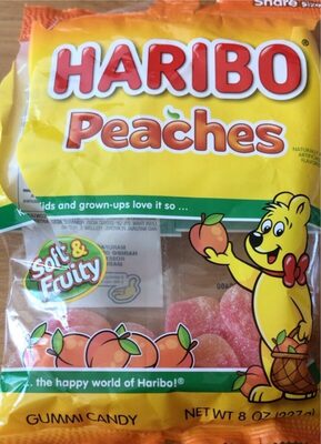 Peaches Gummi Candy, Peaches