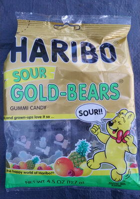 Sour Gummi Candy, Strawberry; Lemon; Orange; Pineapple; Raspberry