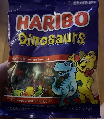 Dinosaurs Gummi Candy