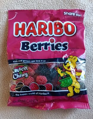 Haribo, Gummi Candy, Raspbeeries, Raspbeeries