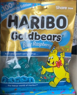 Blue Raspberry Gummi Candy, Blue Raspberry
