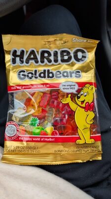 Haribo Goldbears Gummy Candy Share Size, 5.29 Oz