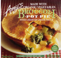 Broccoli Pot Pie With Cheddar Cheese Sauce, Broccoli
