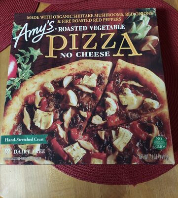 No Cheese Roasted Vegetable Pizza, No Cheese Roasted Vegetable