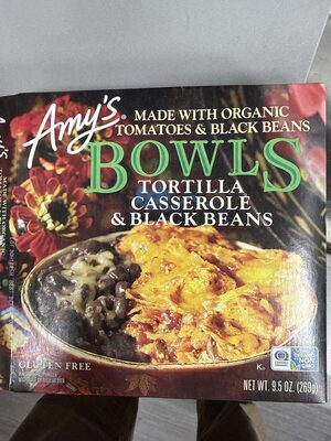 Tortilla Casserole & Black Beans Bowls, Tortilla Casserole & Black Beans