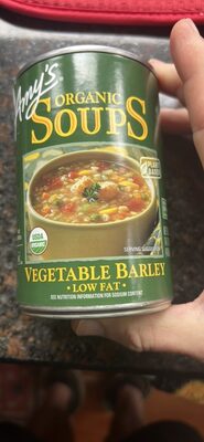 Vegetable Barley Organic Soups, Vegetable Barley