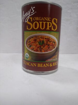 Tuscan Bean & Rice Organic Soups, Tuscan Bean & Rice