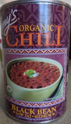 Black Bean Organic Chili, Black Bean